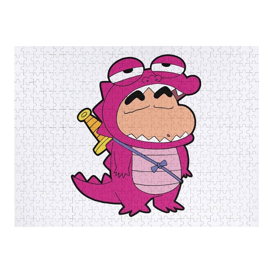 レア！クレヨンしんちゃん ジグソーパズル 初代しんのすけ レトロ レア