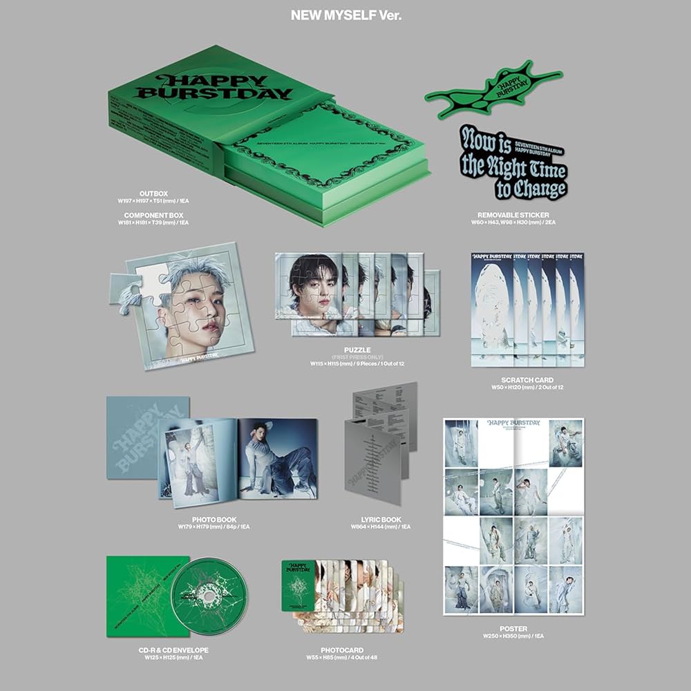 SEVENTEEN, SEVENTEEN, SEVENTEEN - SEVENTEEN - 5th Album [HAPPY