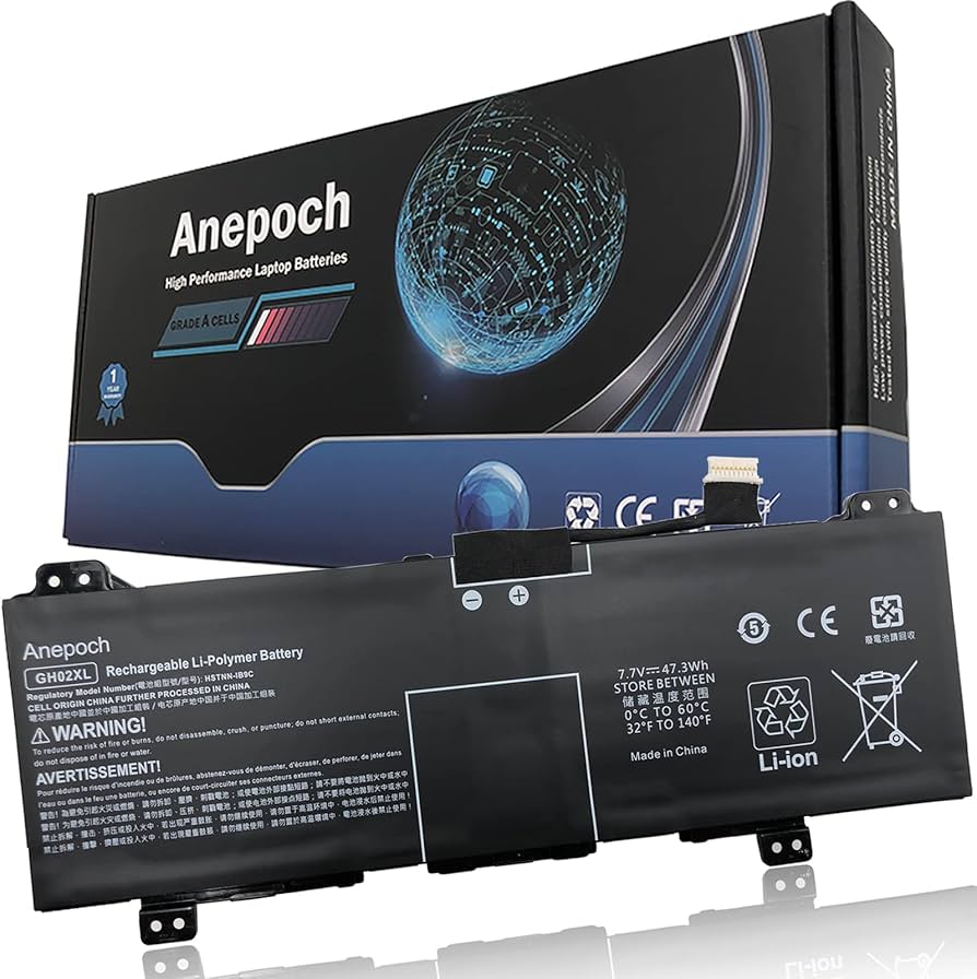 Amazon.com: Anepoch GH02XL Laptop Battery Replacement for HP