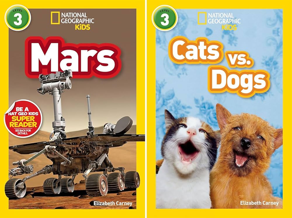 National Geographic Kids Readers Series (Level 3), Collection Set