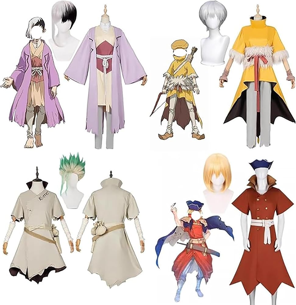 Amazon.co.jp: [mvivm] 【スイカ コス】ドクターストーン コスプレ衣装