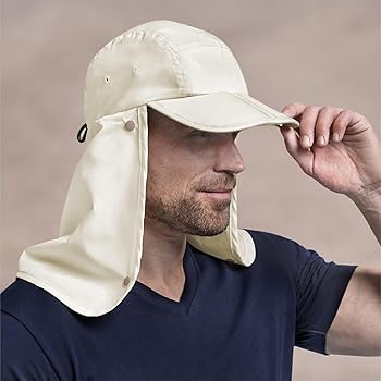 Amazon.com : SUN CUBE Fishing Sun Hat with Neck Flap & Face Cover