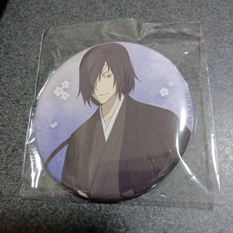 Amazon.co.jp: 夏目友人帳 的場静司 缶バッジ : おもちゃ