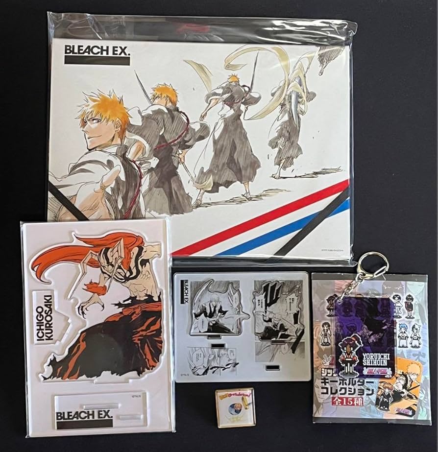 Amazon.co.jp: BLEACH 原画展 BLEACH EX グッズ 入場特典 まとめ売り