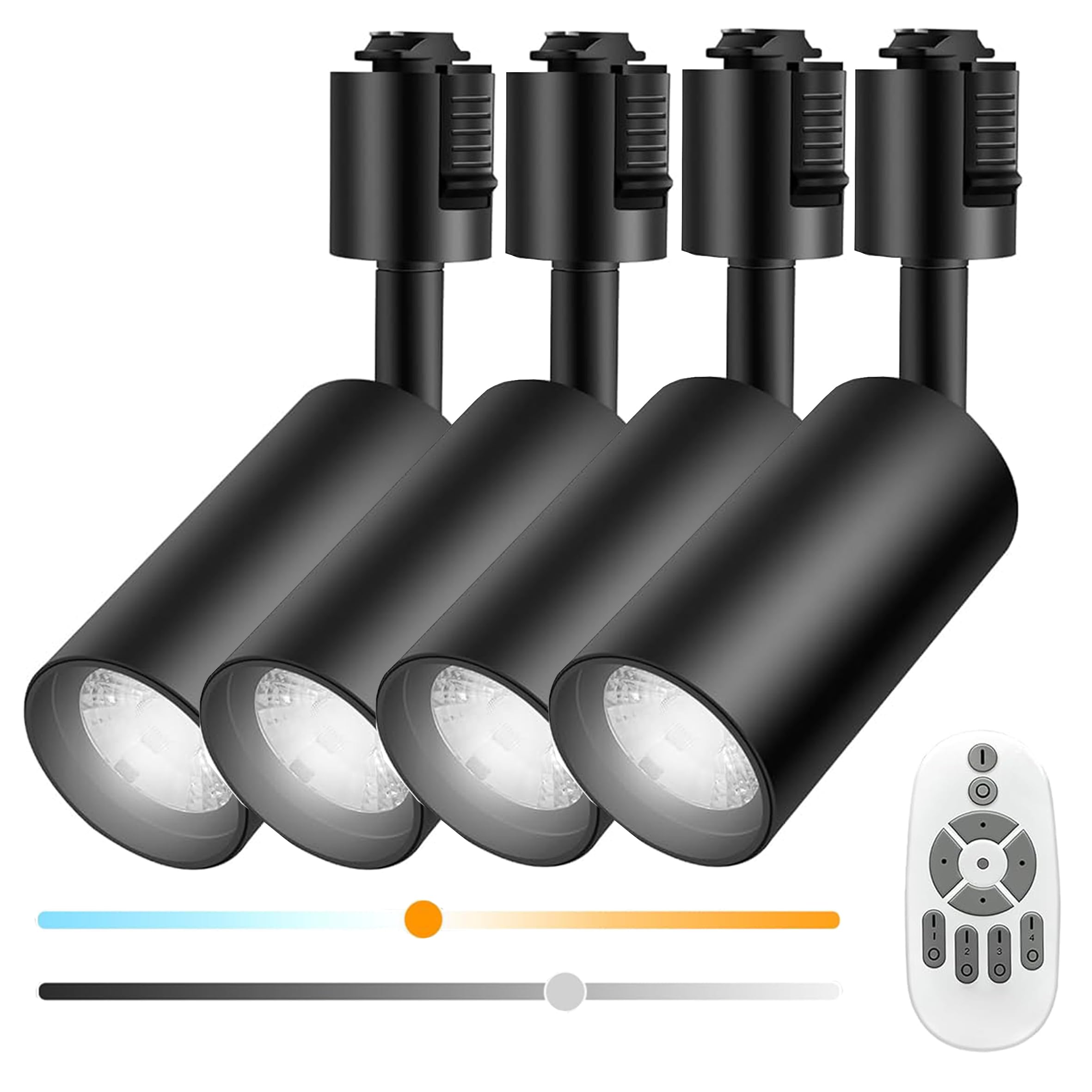 Amazon.co.jp : ダクトレール用スポットライト 調光 調色 リモコン付き