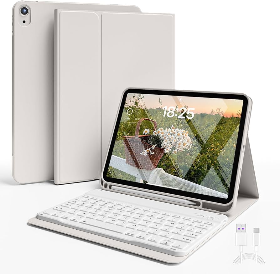 Amazon.com: GKABXY Keyboard Case for iPad (A16) 11th Gen 11 inch