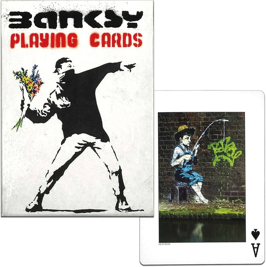 Amazon.co.jp: トランプ［正規品］【バンクシー プレイングカード