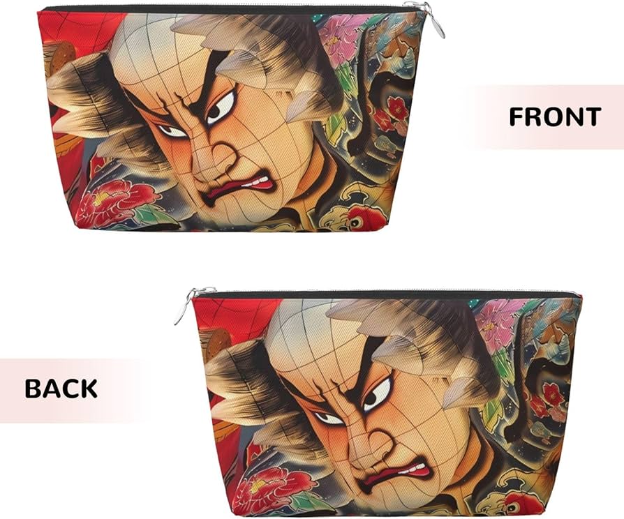 Amazon.co.jp: 青森県ねぶた祭り 化粧ポーチ 革製化粧ポーチ メイク