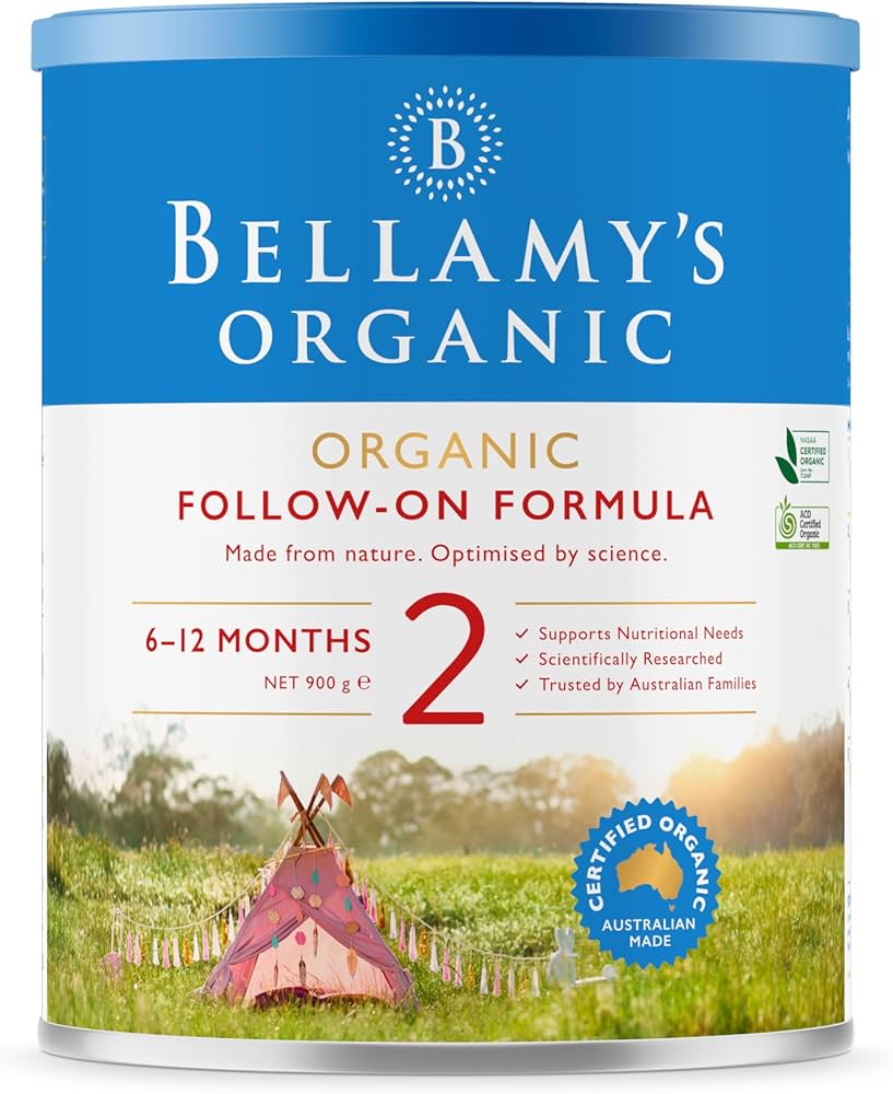 Bellamy's Organic Step 2 Follow-On Formula 900 g : Amazon.com.au