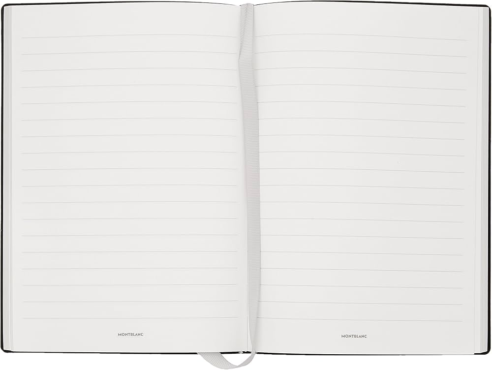 Montblanc Notebook Black Lined #146 Fine Stationery 113294