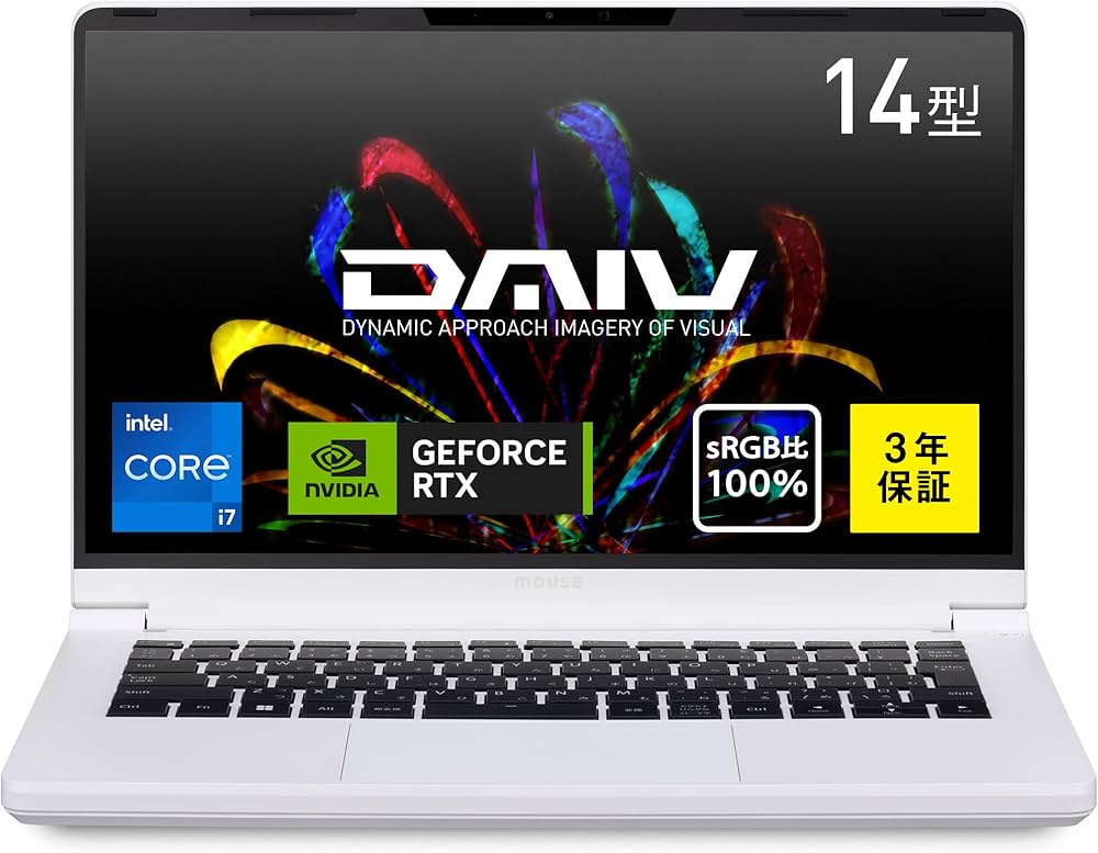Amazon.co.jp: mouse 【RTX 4050 搭載/3年保証】クリエイター ノート