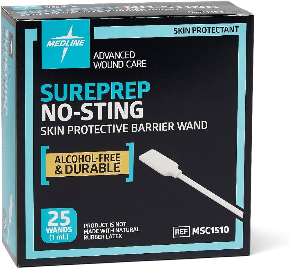 Amazon.com : Medline Sureprep No-Sting Skin Protective Barrier