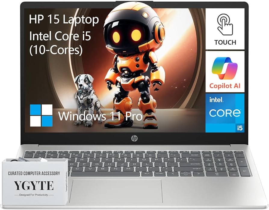 Amazon.com: HP 15.6 Laptop Touchscreen Computer,Intel 10-Core i5