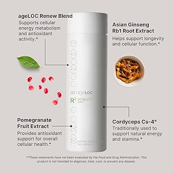 Amazon.com: ageLOC Nu Skin R² Day (Vitality) – Supports Cellular