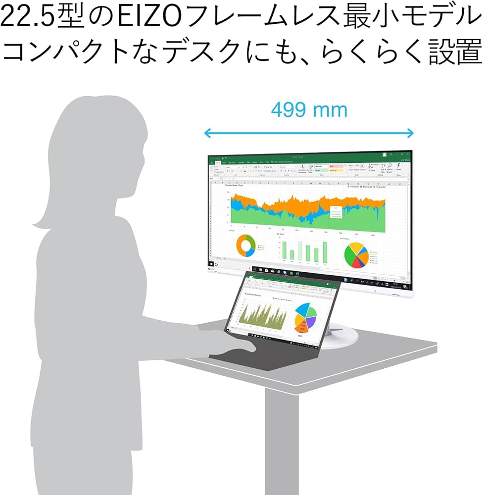 Amazon.co.jp: EIZO 液晶モニター | FlexScan EV2360-WT | 22.5型1920