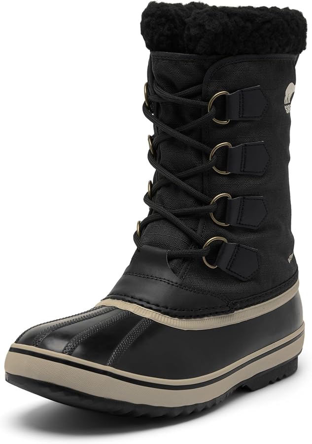 Amazon.com: SOREL Men's 1964 Pac Nylon Waterproof Boot - Black