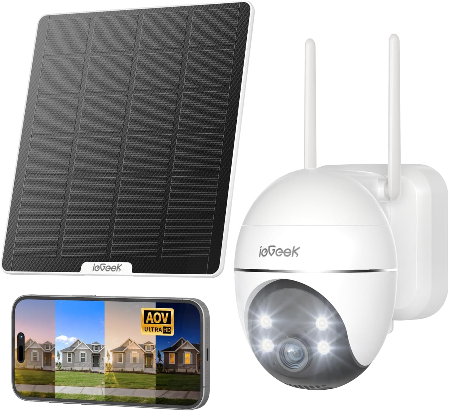 ieGeek S7 AOV 屋外セキュリティカメラ ユーザーマニュアル