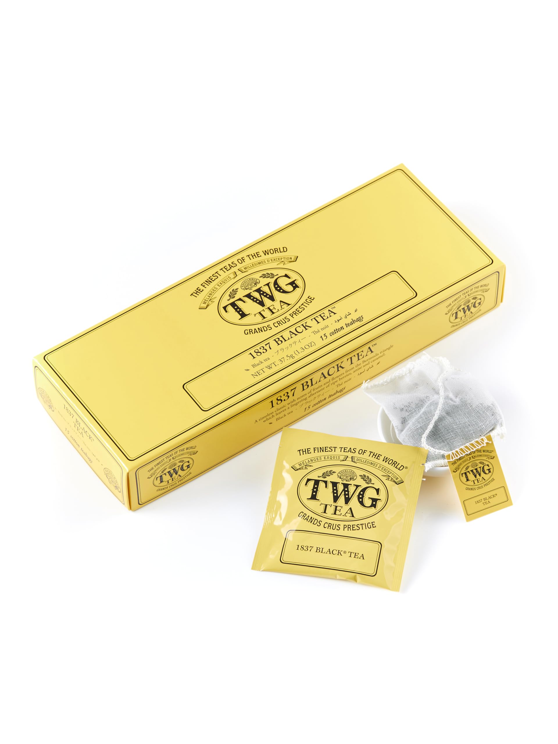 Amazon.co.jp: 【TWG Tea】高級紅茶 1837 Black Tea｜ティーバッグ 個