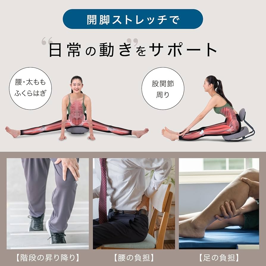 Amazon｜【Re STReTCH】開脚チェア｜開脚コンディショニング｜骨盤