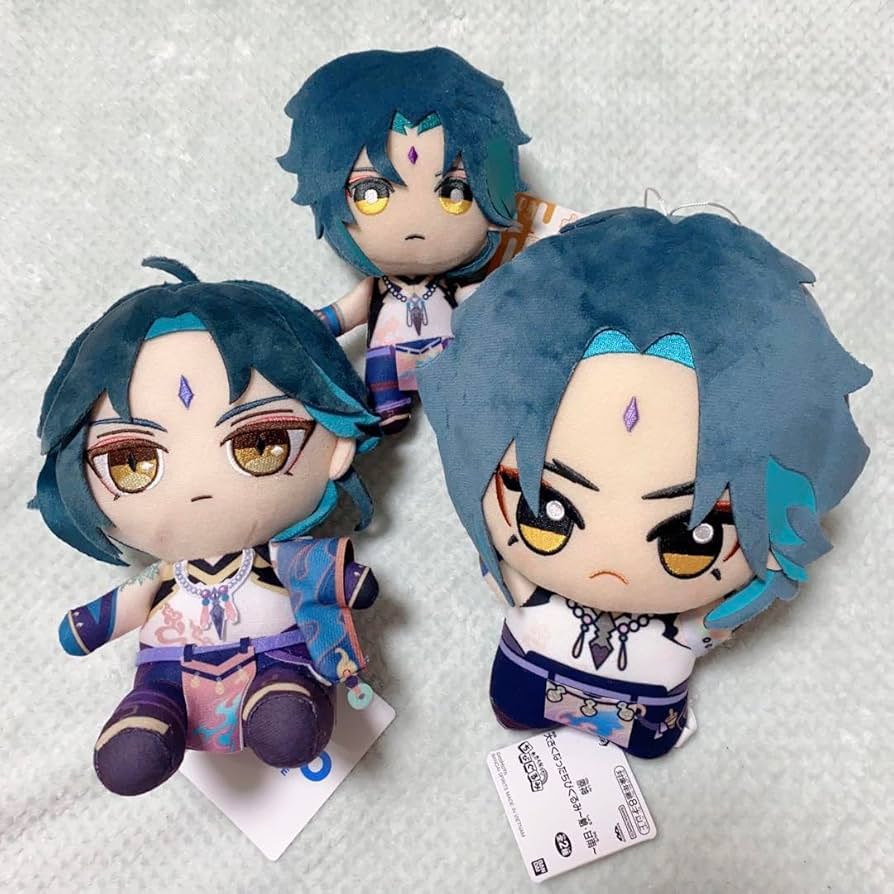 Amazon.co.jp: 原神 魈 ぬいぐるみ セット ちびぐるみ ともぬい