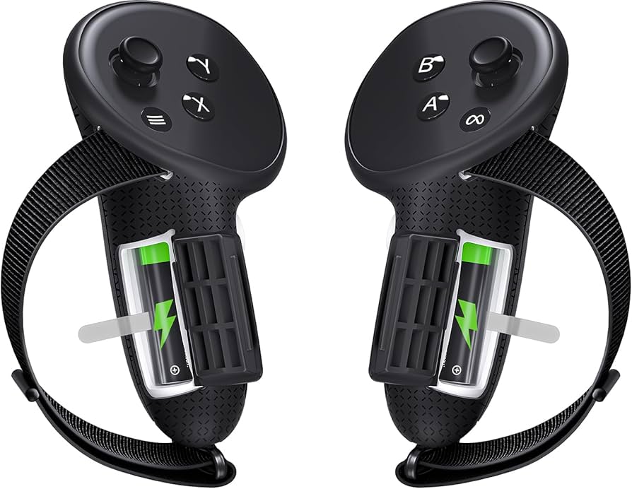 Amazon.co.jp: Maecker vr コントローラーストラップ メタクエスト3S用