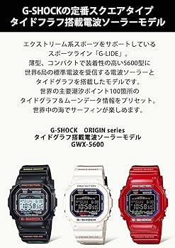 Amazon.com: CASIO G-SHOCK G-LIDE GWX-5600C-7JF Men (Japan Import