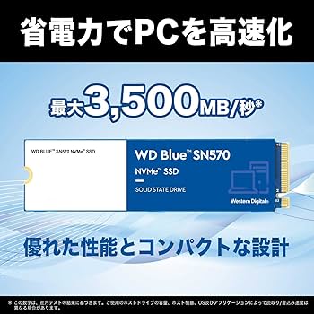 Amazon | Western Digital ウエスタンデジタル 内蔵SSD 500GB WD Blue