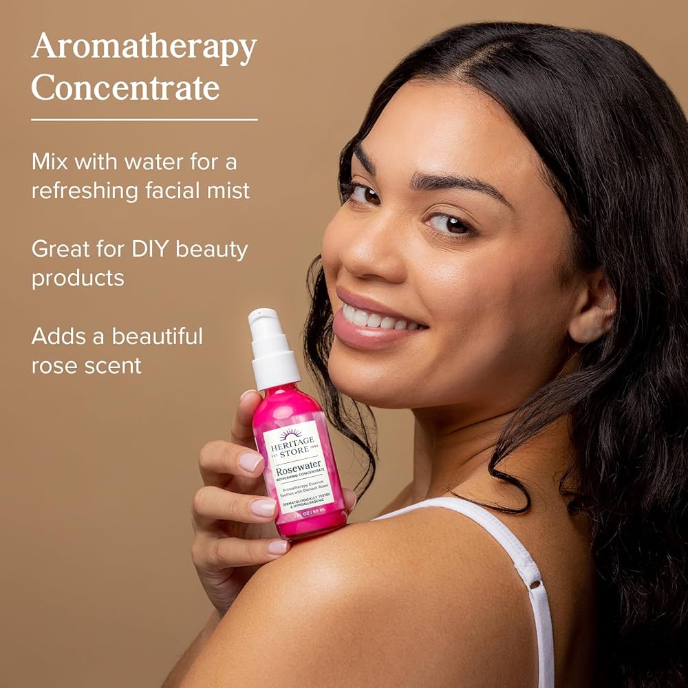 Amazon.com : HERITAGE STORE Rosewater Concentrate - Aromatherapy