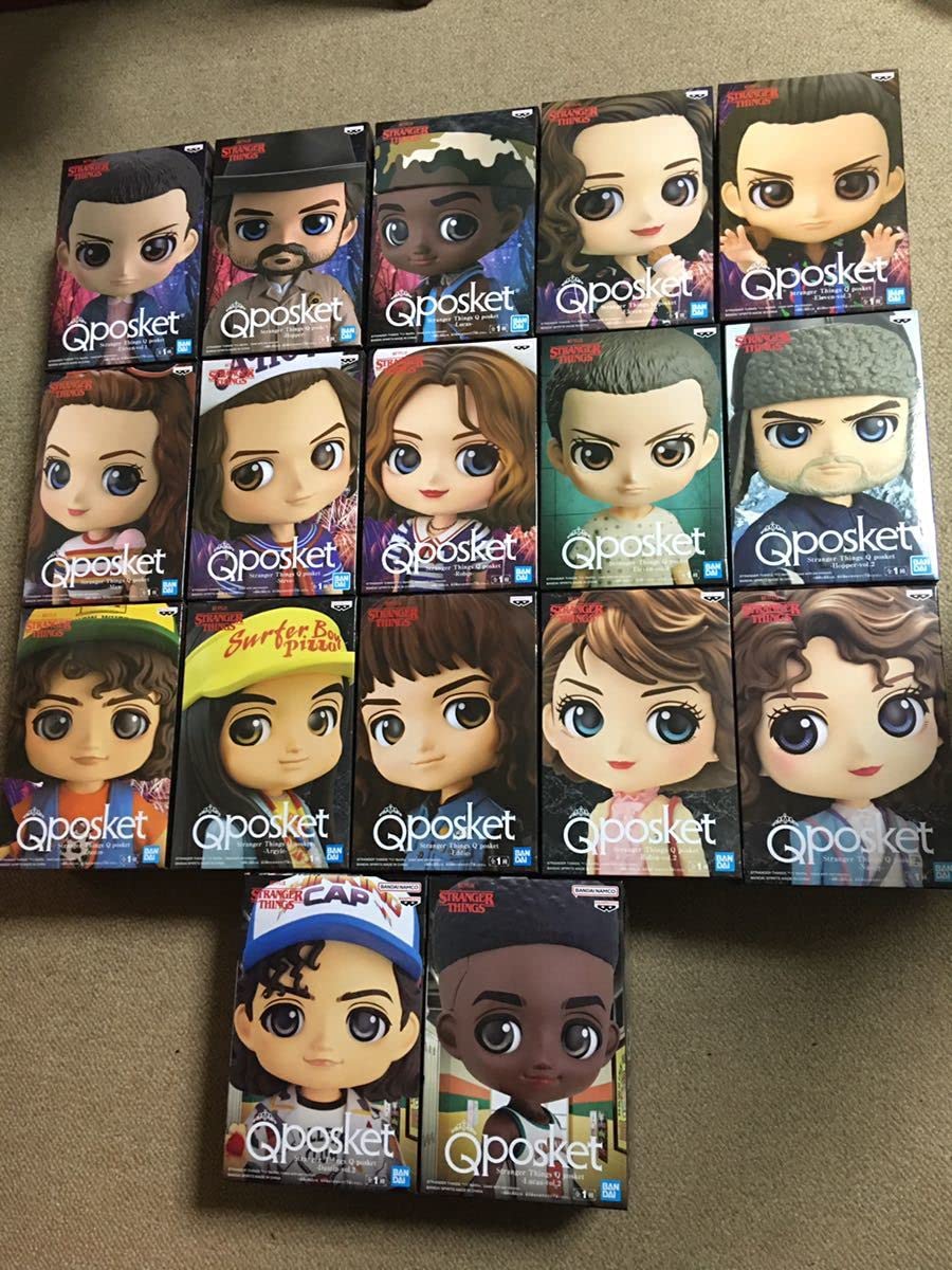 Amazon.co.jp: Qposket ストレンジャーシングス 17種セット イレブン