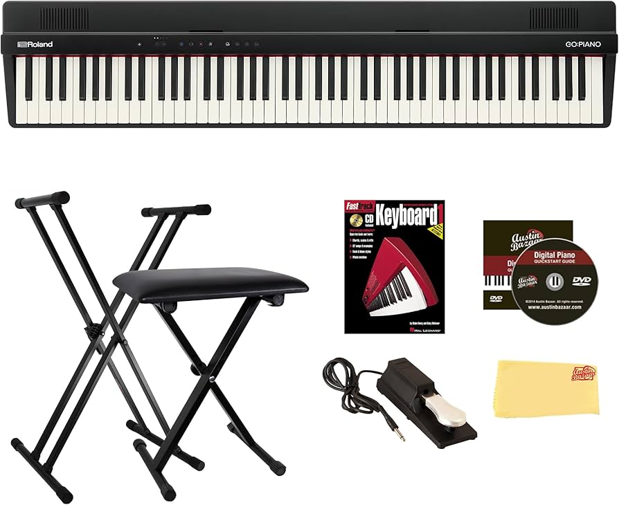 Amazon.com: Roland GO-88PX 88-Key Digital Piano Bundle with