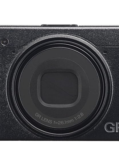 Amazon.com : Ricoh GR IIIx, Black, Digital Compact Camera with