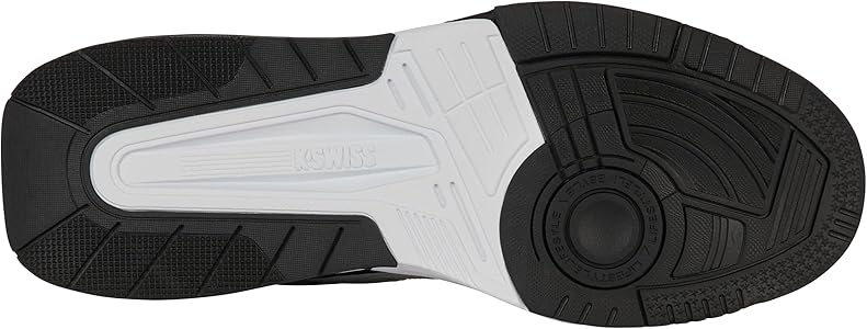 Amazon.com | K-Swiss Men's Techna Trainer, Gray/Black/Orange, 7 M
