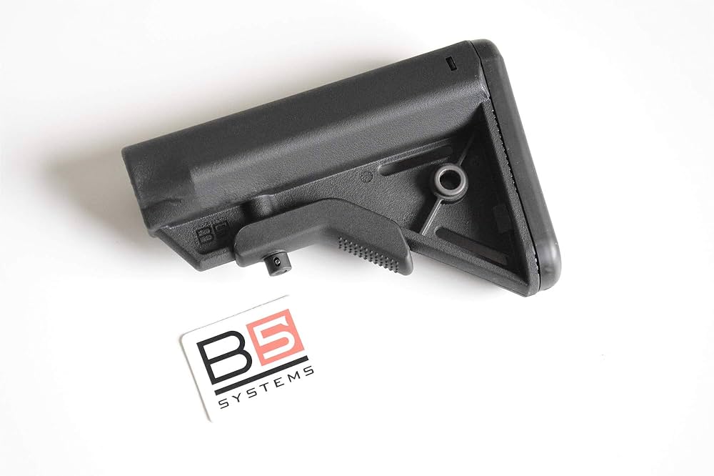 Amazon.co.jp: 実物 B5 SYSTEMS SOPMOD BRAVO MIL-SPEC ストック BK
