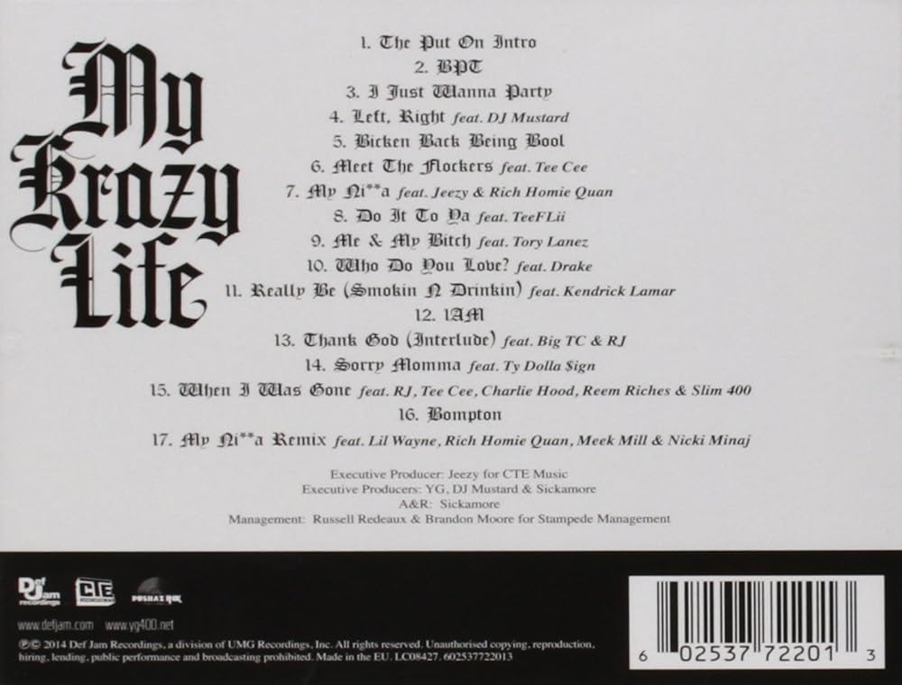Amazon.com: My Krazy Life [Deluxe Edition][Explicit]: CDs & Vinyl