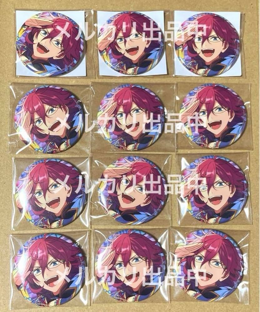 あんスタ 七種茨 コレクション缶バッジ 19点 あんスタ 七種茨