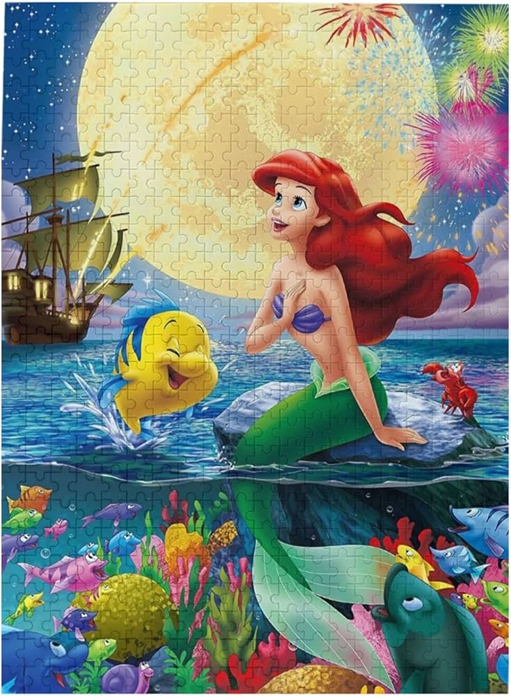 Amazon.co.jp: パズル リトルマーメイド アリエル (10) ジグソーパズル