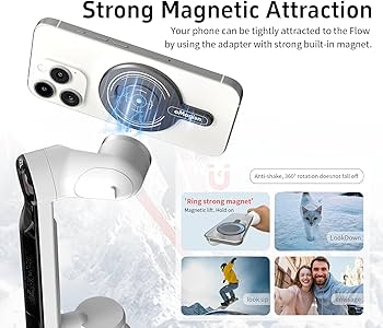 Amazon | Taoricup Insta360 Flow Pro/Insta360 Flow 対応 磁気