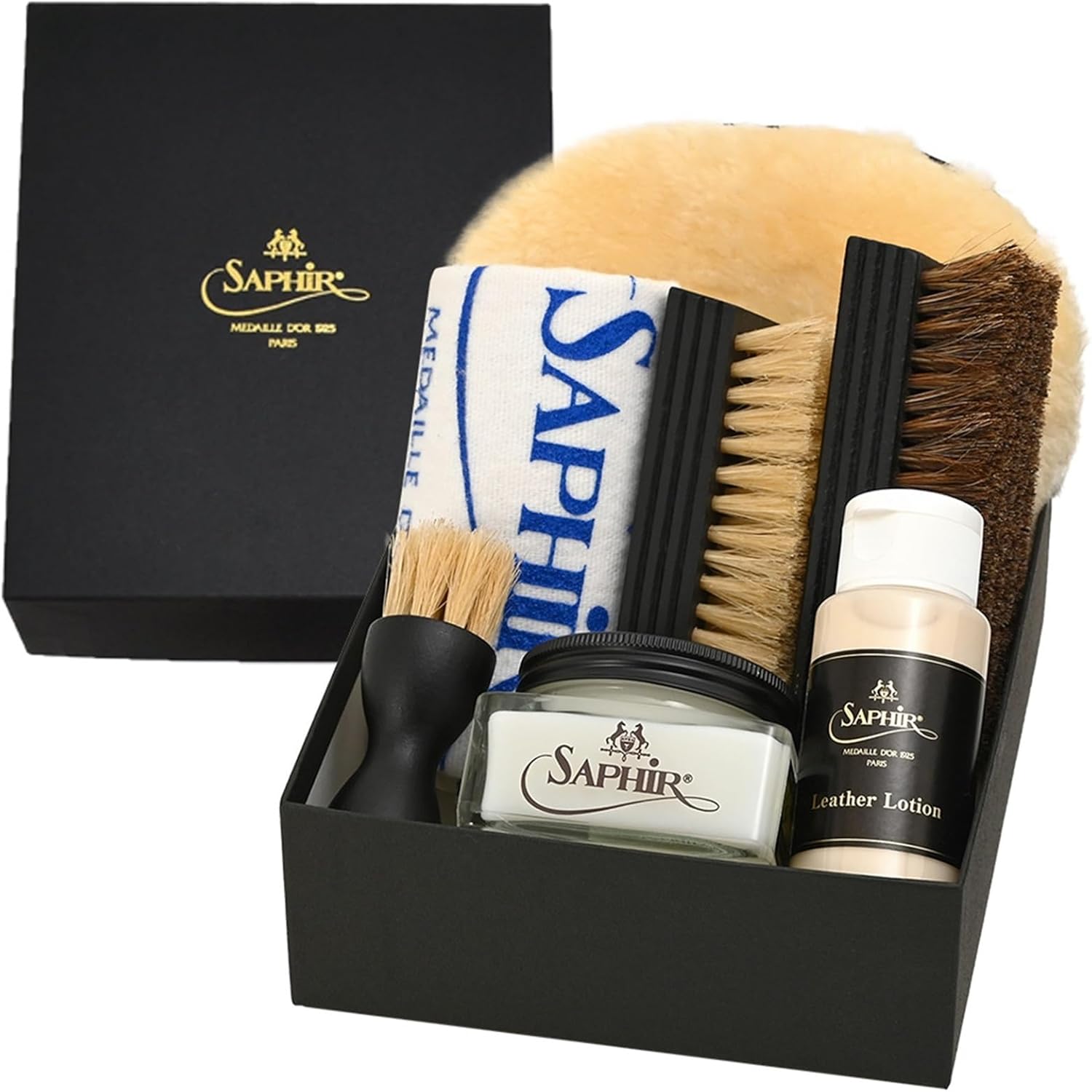 Amazon | [サフィール] 靴クリームの最高峰 化粧箱入り シューケア