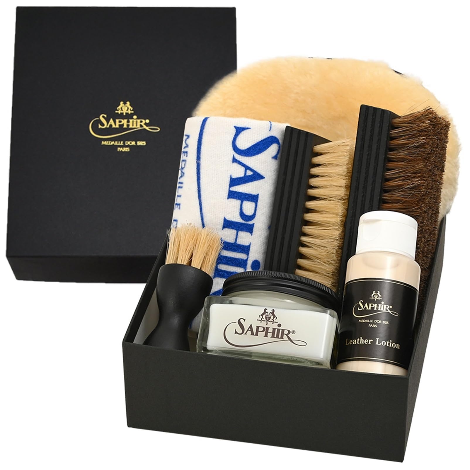 Amazon | [サフィール] 靴クリームの最高峰 化粧箱入り シューケア