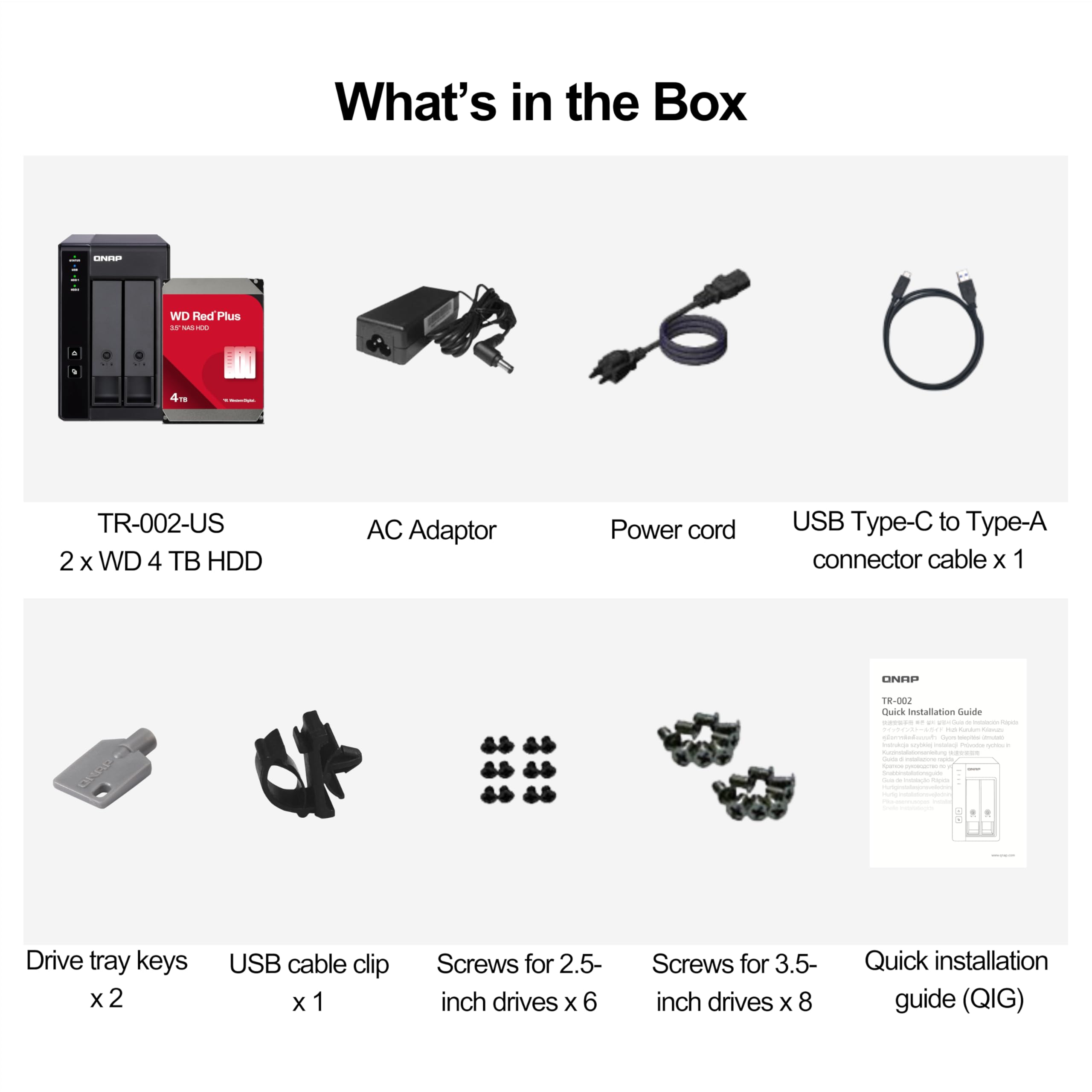 Amazon.co.jp: QNAP 2ベイ DAS 4TBストレージ容量、USB 3.2 Gen 2 Type