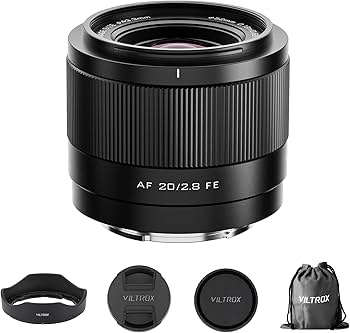 Amazon.com : Viltrox AF 20mm F2.8 Full Frame Lens for Sony E-Mount