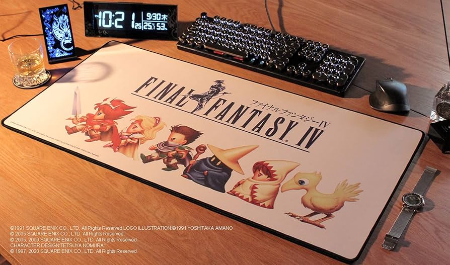 Amazon.co.jp: ファイナルファンタジーIV ゲーミングマウスパッド