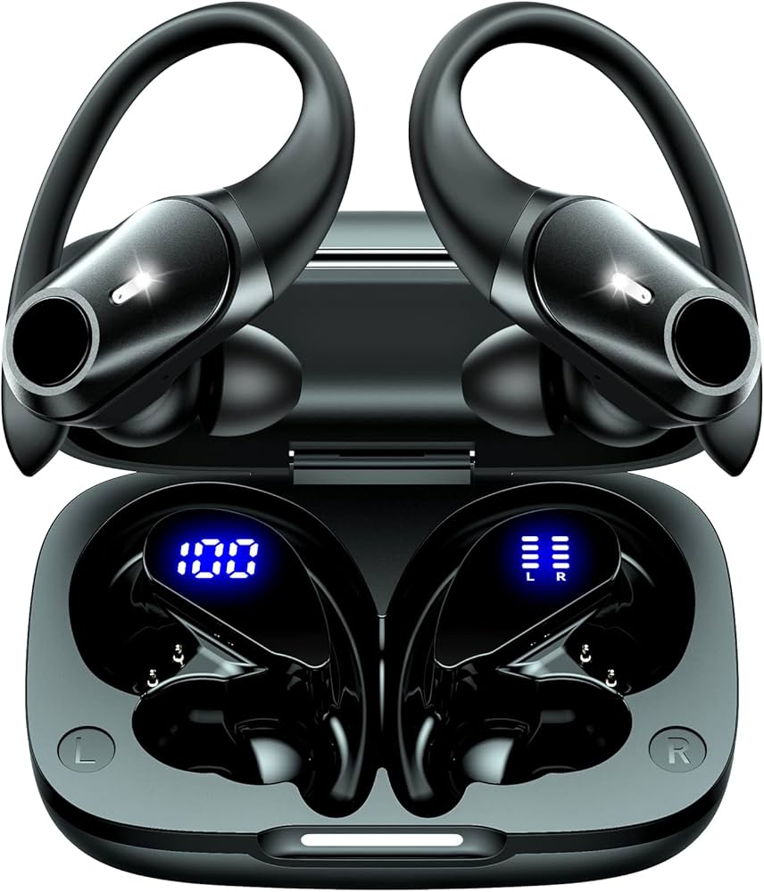 Amazon.co.jp: GOLREX イヤホン bluetooth ワイヤレスイヤホン 耳掛け