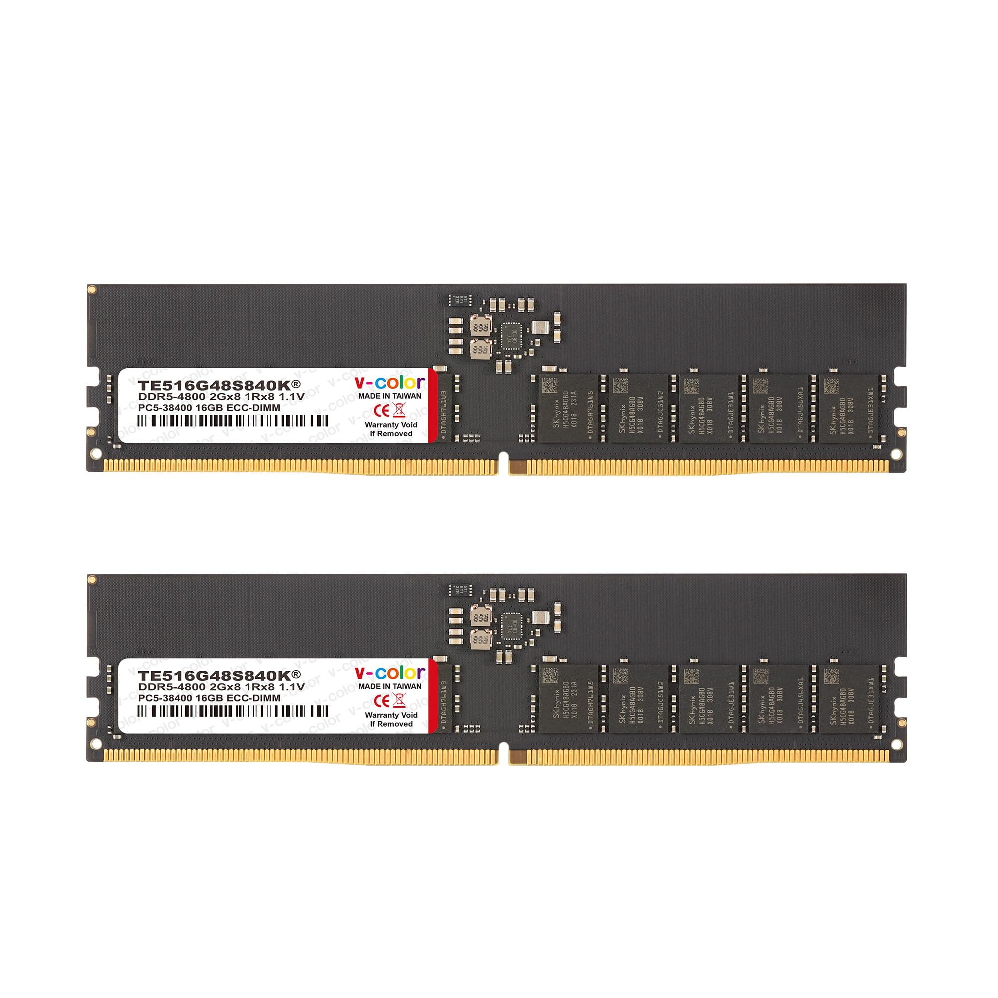Amazon.co.jp: v-color Hynix IC サーバー用メモリ DDR5-4800MHz PC5