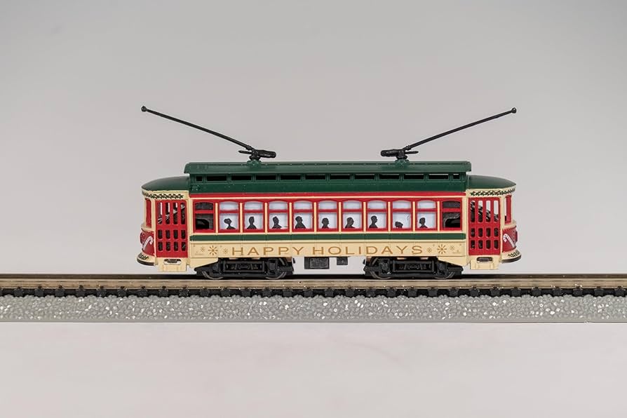 Amazon.com: Bachmann Brill Trolley - Christmas - N Scale : Arts