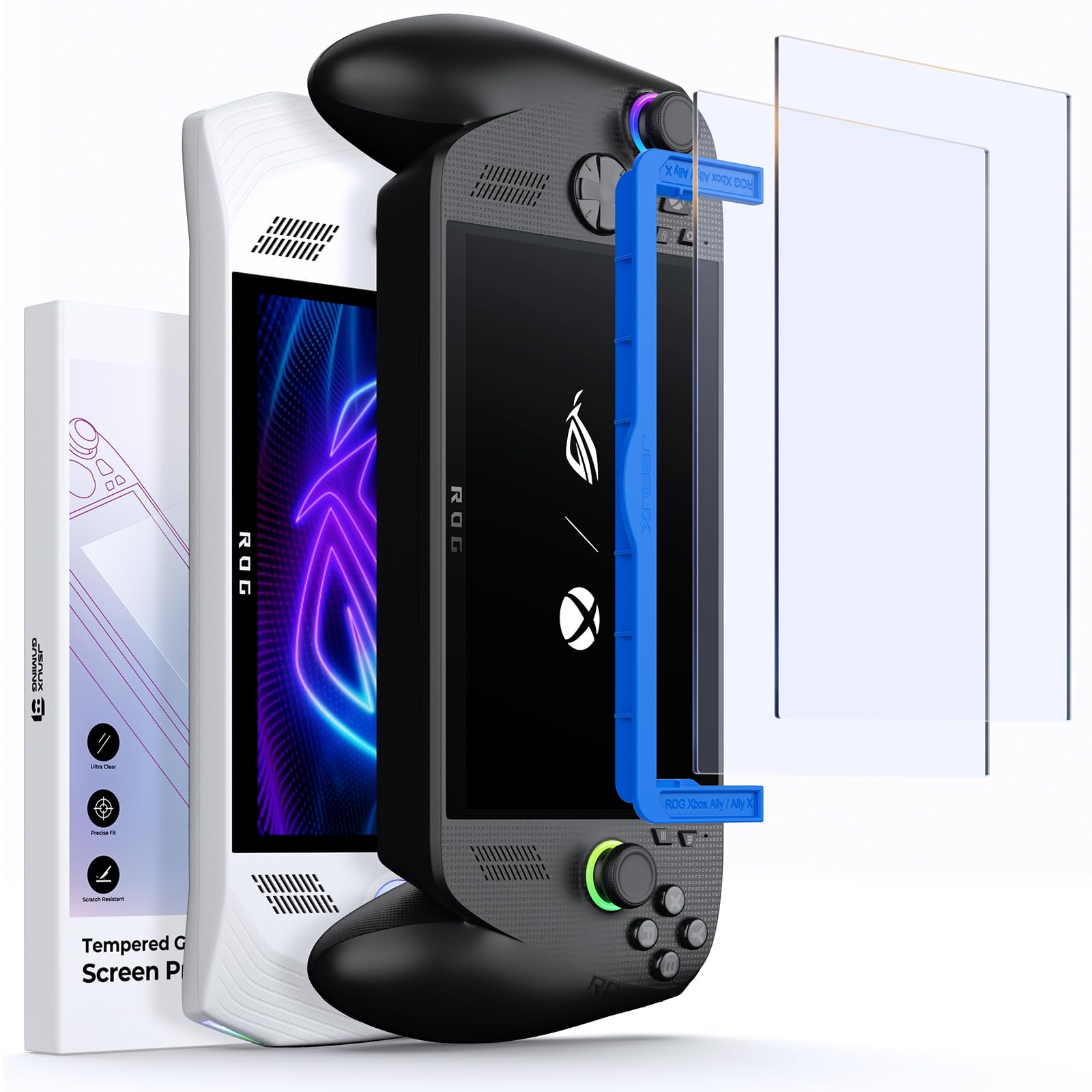 Amazon.co.jp: JSAUX アンチグレア ガラスフィルム 【2枚セット】 ROG