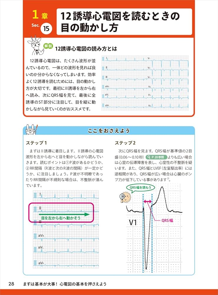あなたの心にビビッ!と届く臨床心電図判読上達ハートフルガイドBook