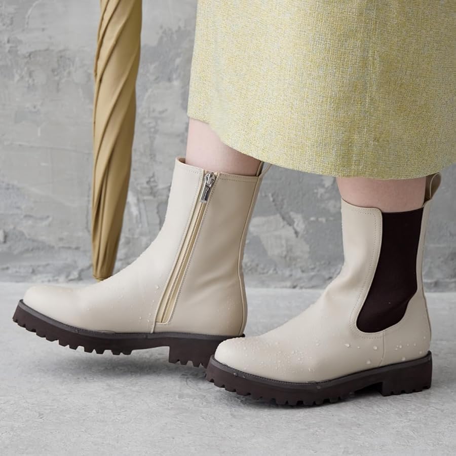 Amazon | 卑弥呼(ヒミコ) 耐水 サイドゴアレインブーツ/644402