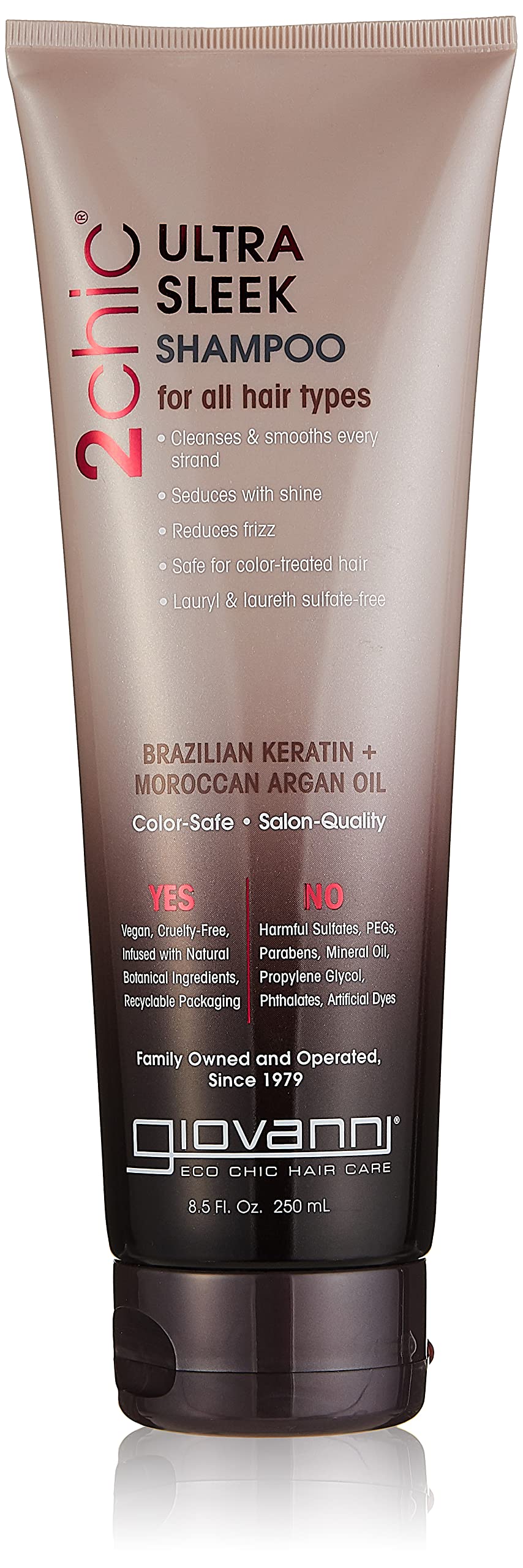 Amazon.com : Giovanni, Shampoo 2Chic Ultra Sleek, 8.5 Fl Oz : Hair