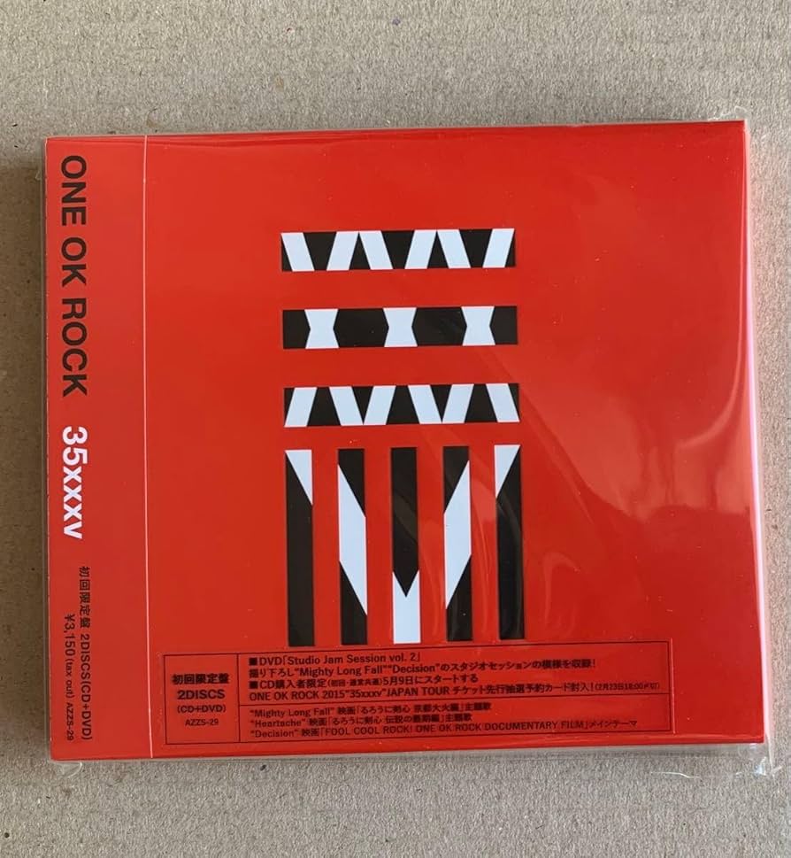 Amazon.co.jp: 35xxxv 初回限定盤 ONE OK ROCK ワンオク : おもちゃ